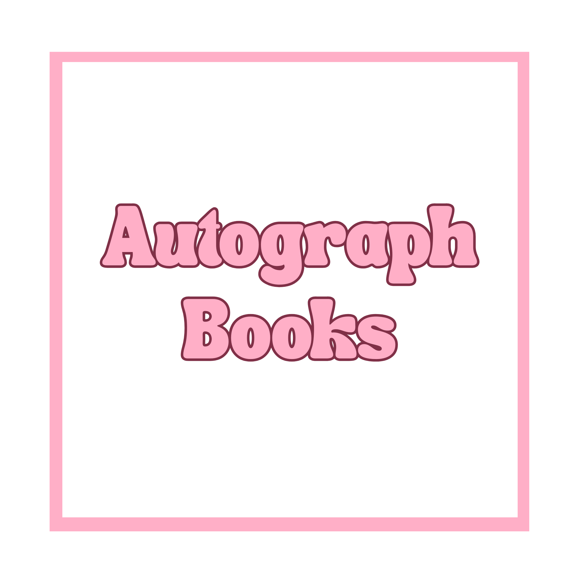 Autograph books