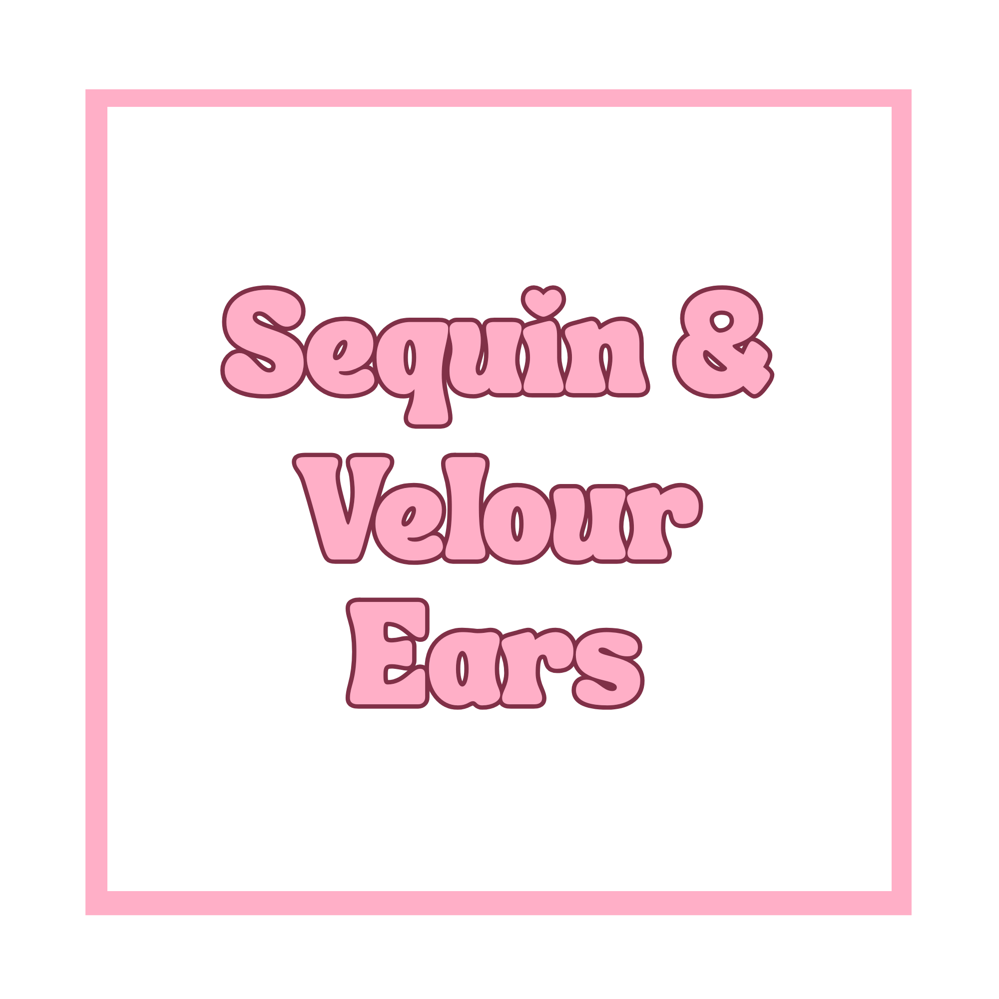 Sequin & Velour Ears