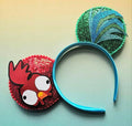 Hei hei moana inspired - mouse ears headband