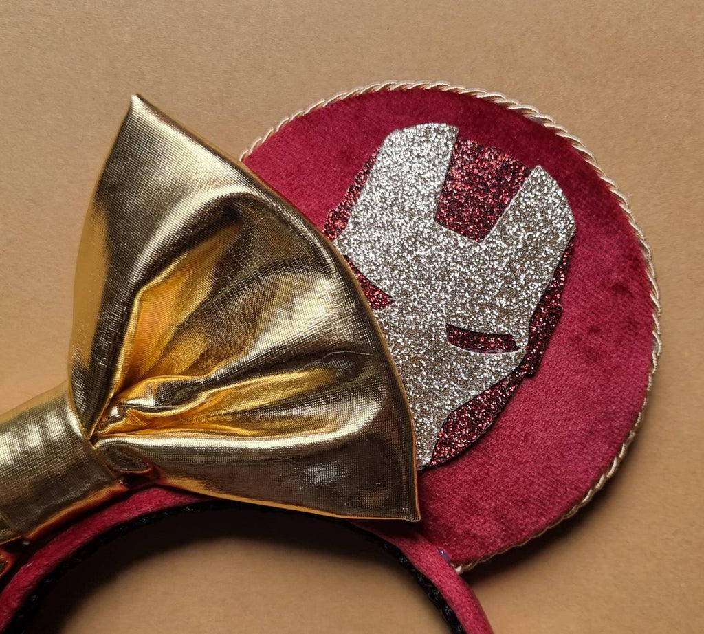 Iron man - mouse ears headband