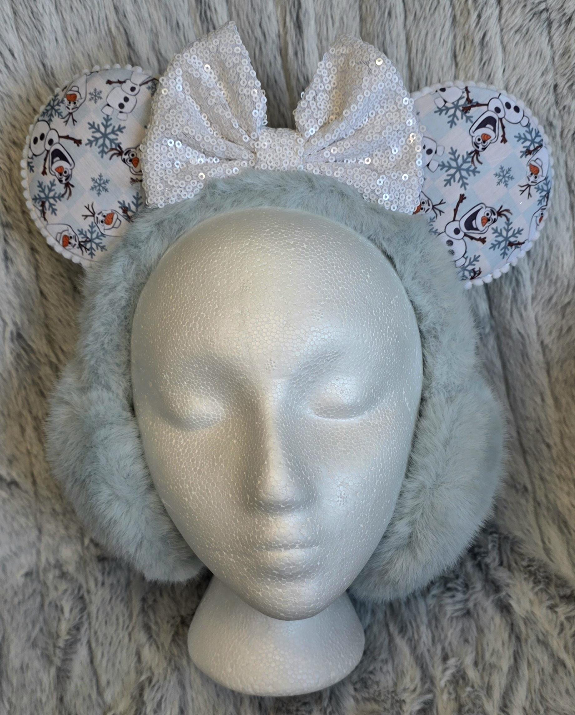 Olaf print mouse ears - Earmuffs
