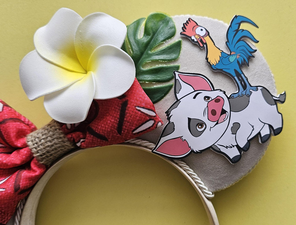 Moana & friends - mouse ears headband