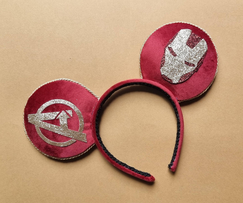 Iron man - mouse ears headband
