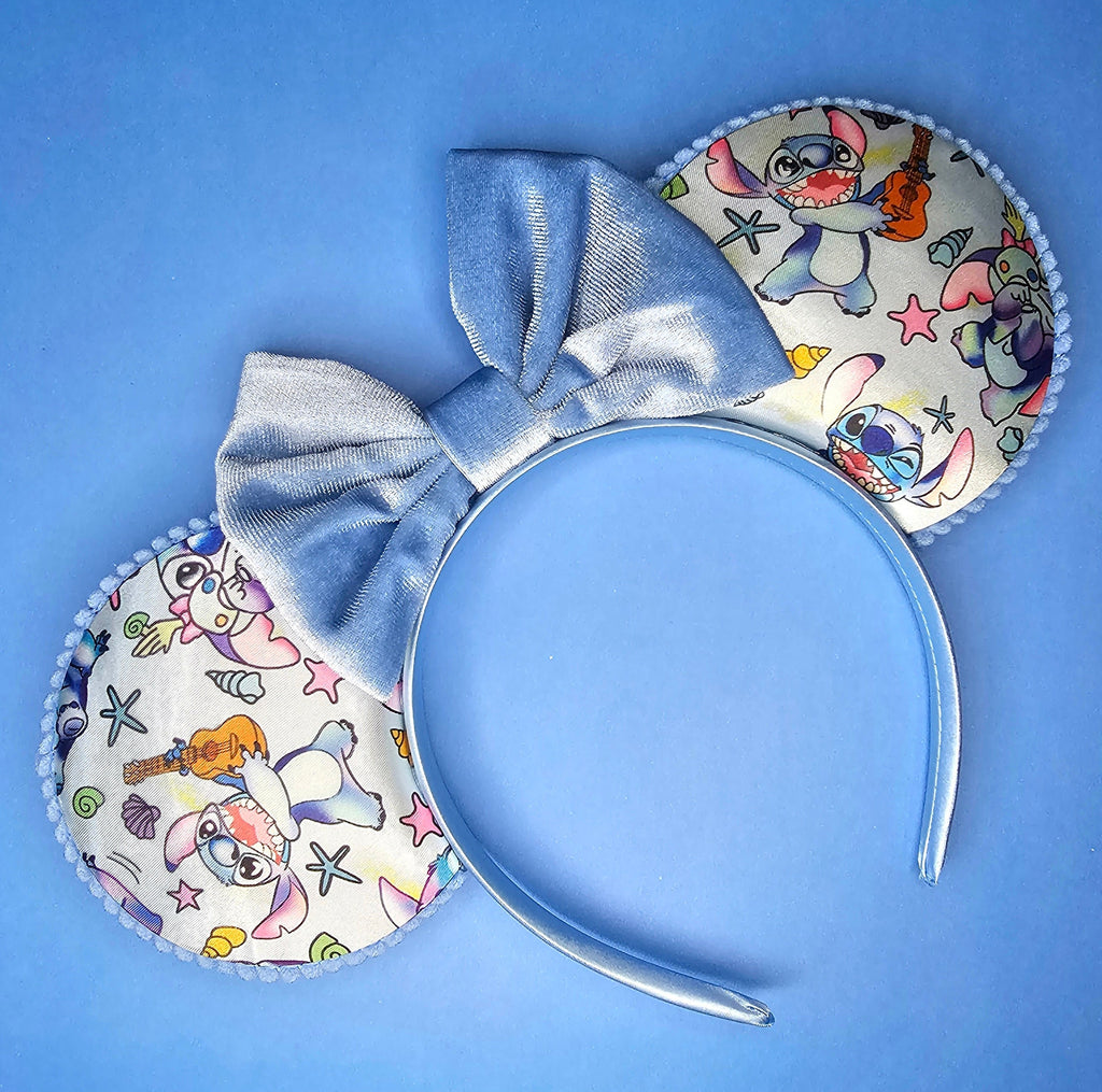 Stitch print ears