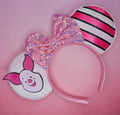 Piglet inspired - mouse ears headband