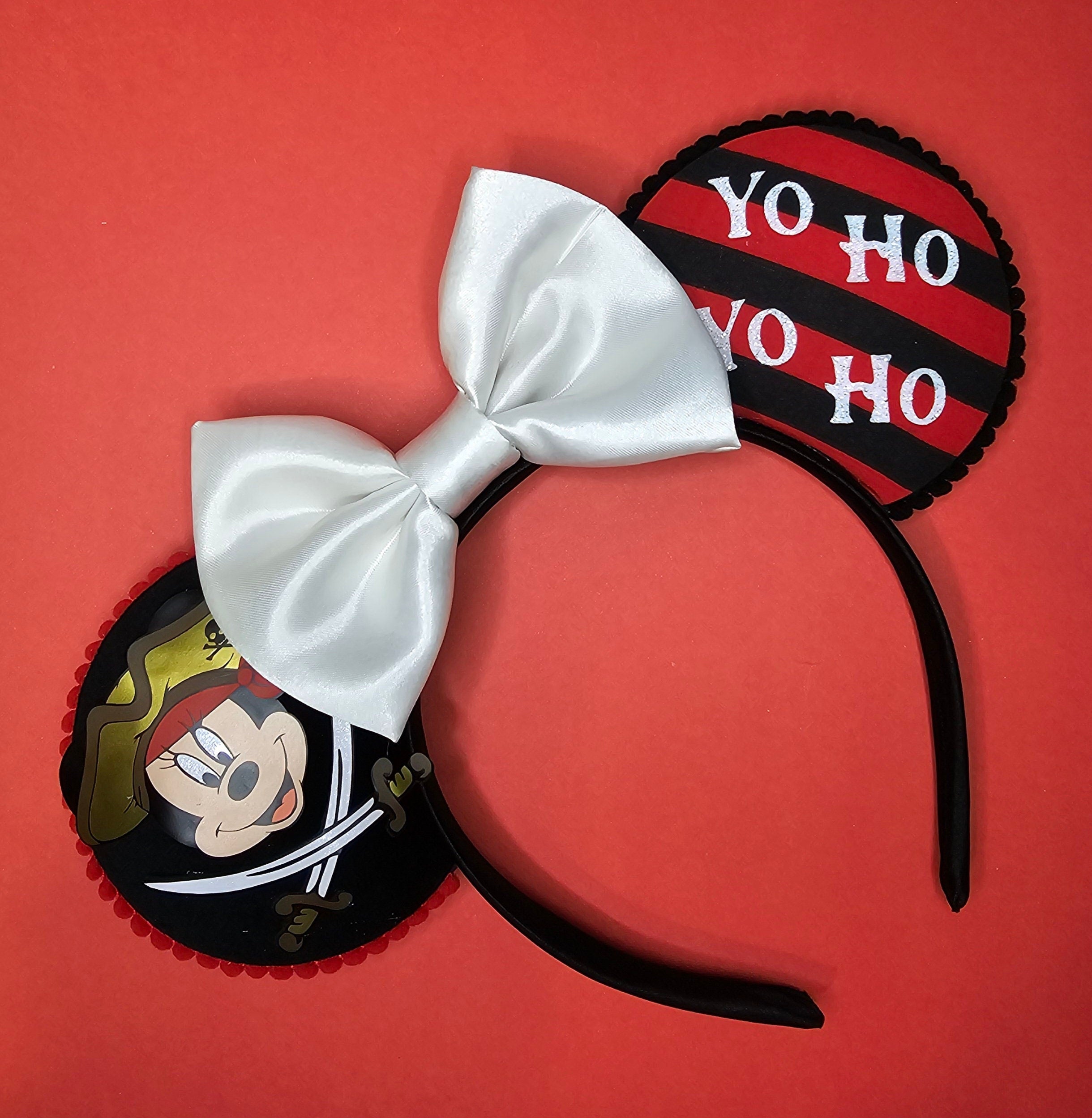 Pirate character mouse ears headband