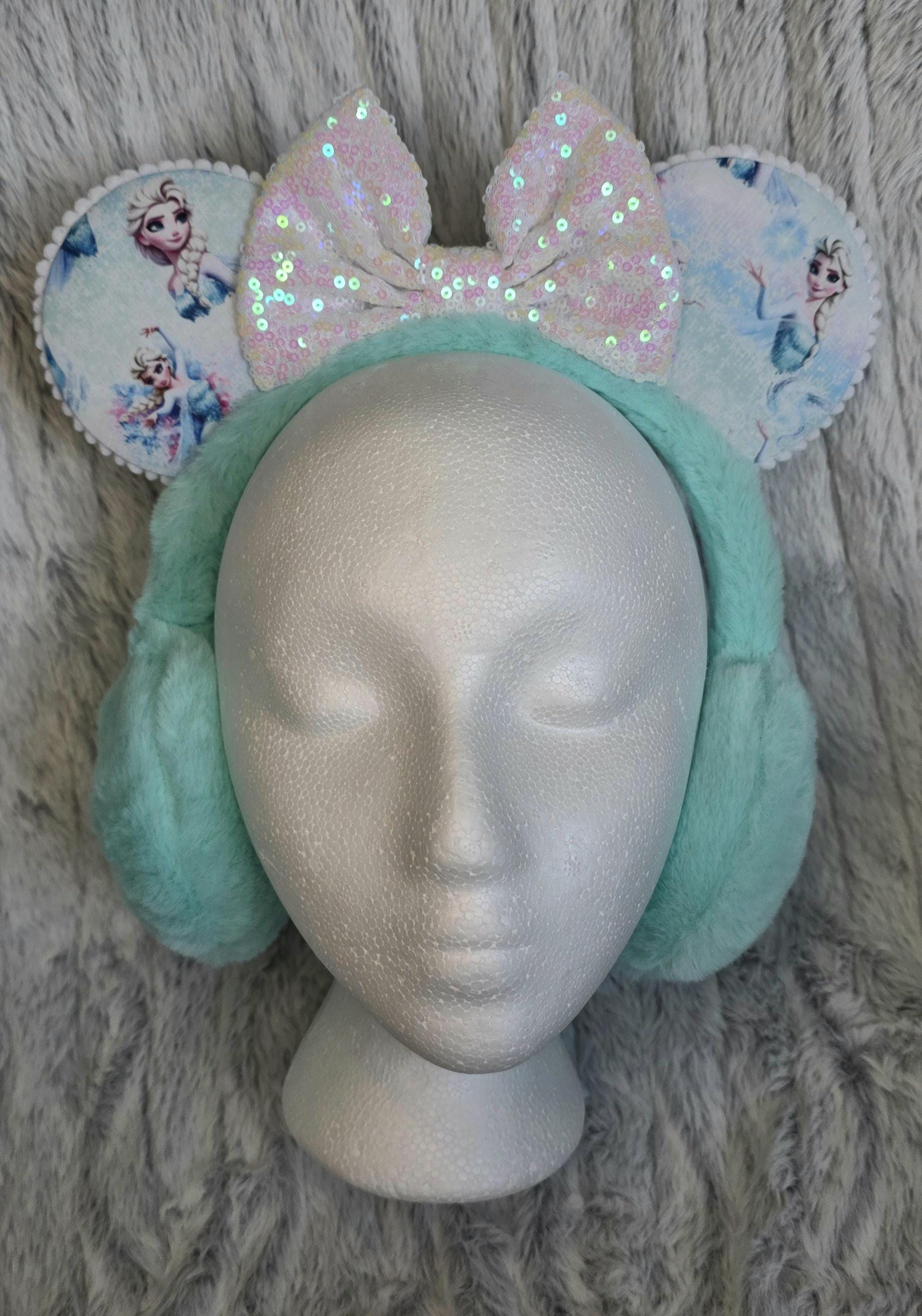 Elsa frozen print mouse ears - Earmuffs
