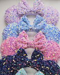 Velour sequin - mouse ears headband