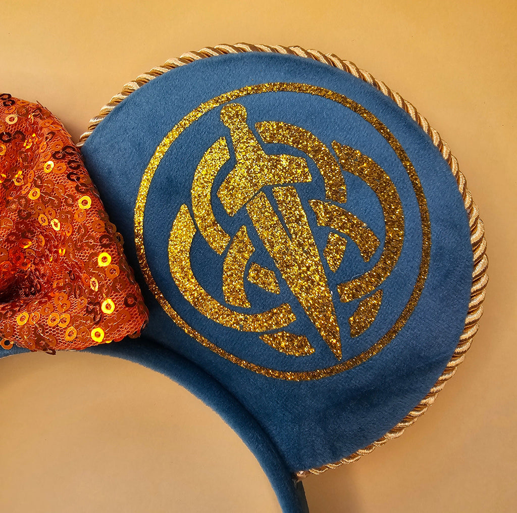 Merida brave princess - mouse ears headband
