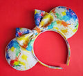 Paint splash/festival of the arts- mouse ears headband
