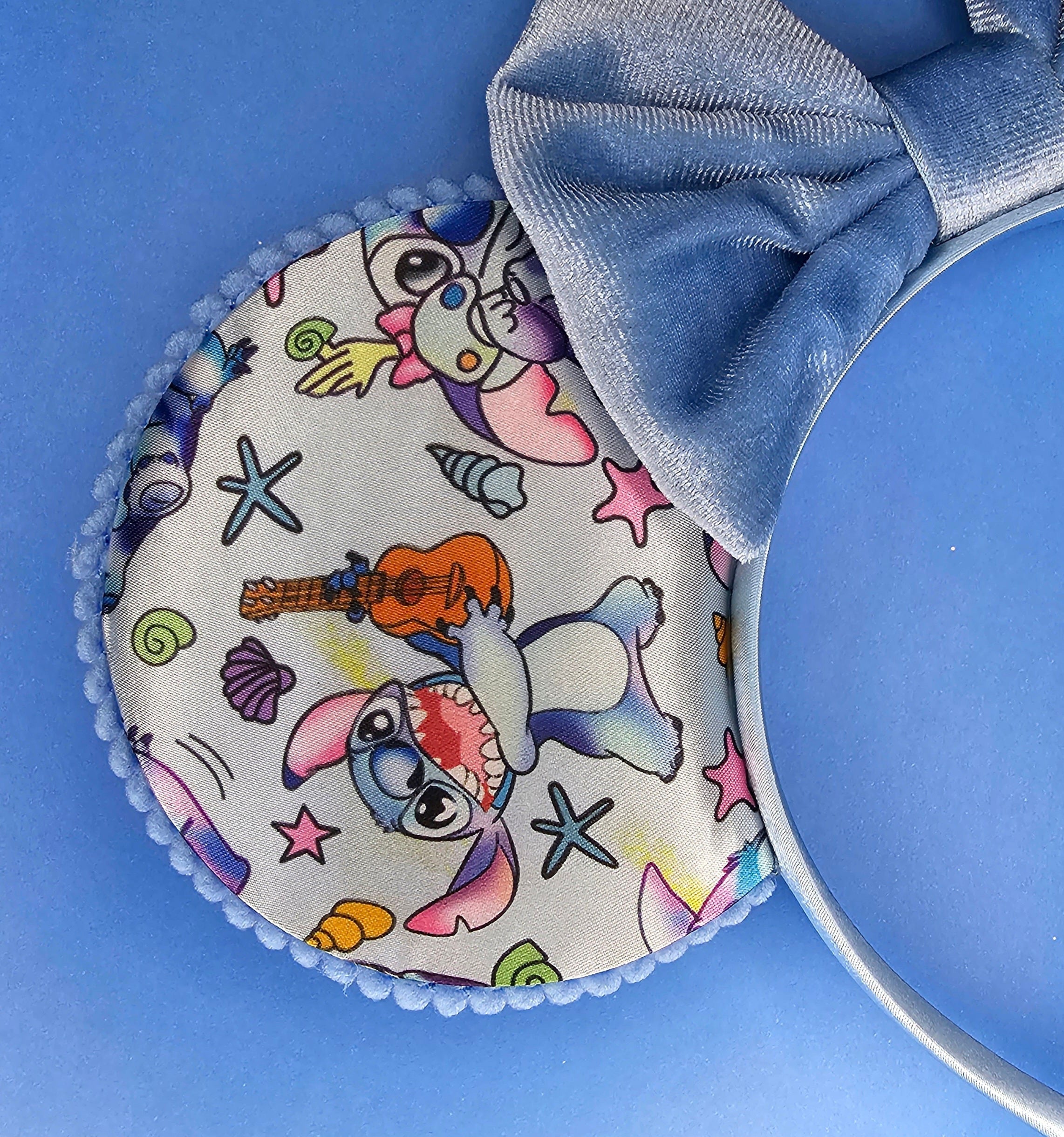 Stitch print ears