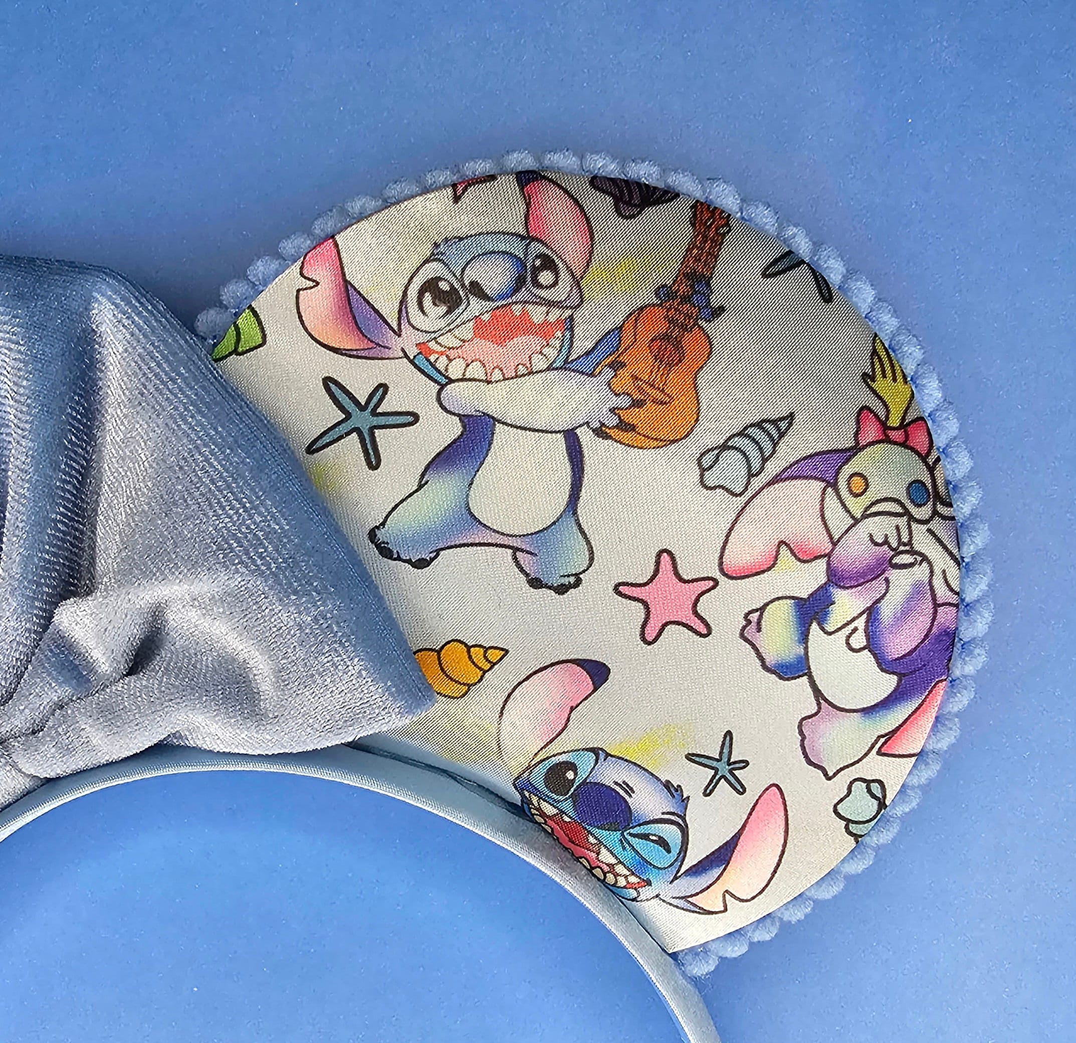 Stitch print ears