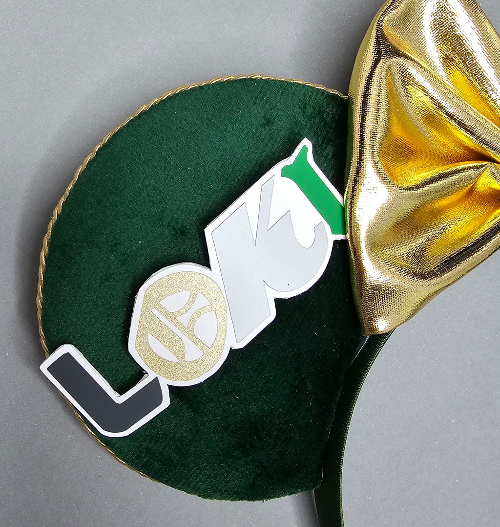 Loki - mouse ears headband