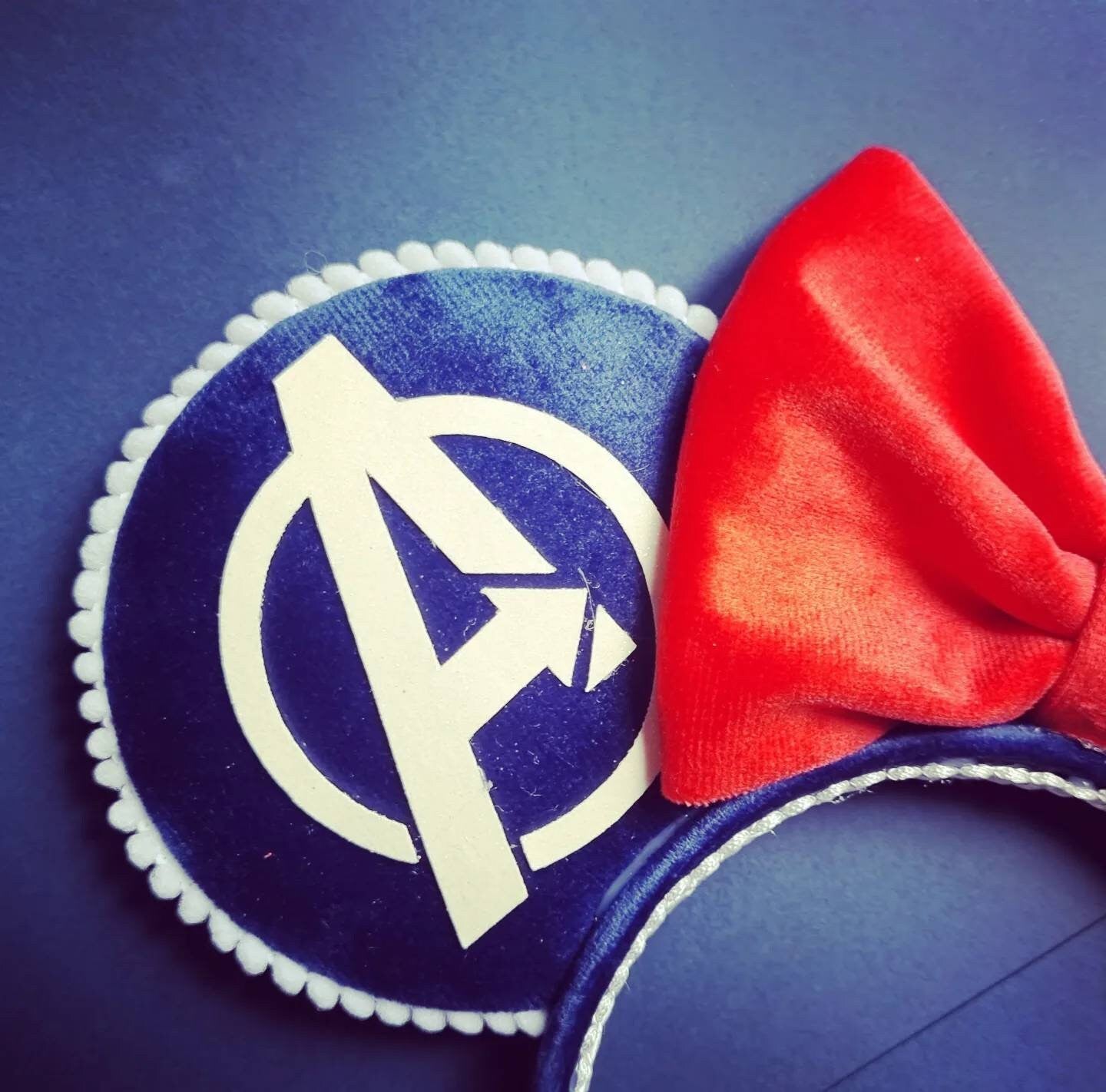 Captain America - mouse ears headband