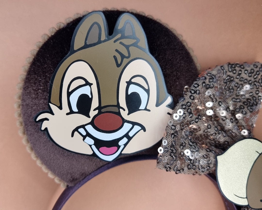 Chip and Dale - mouse ears headband