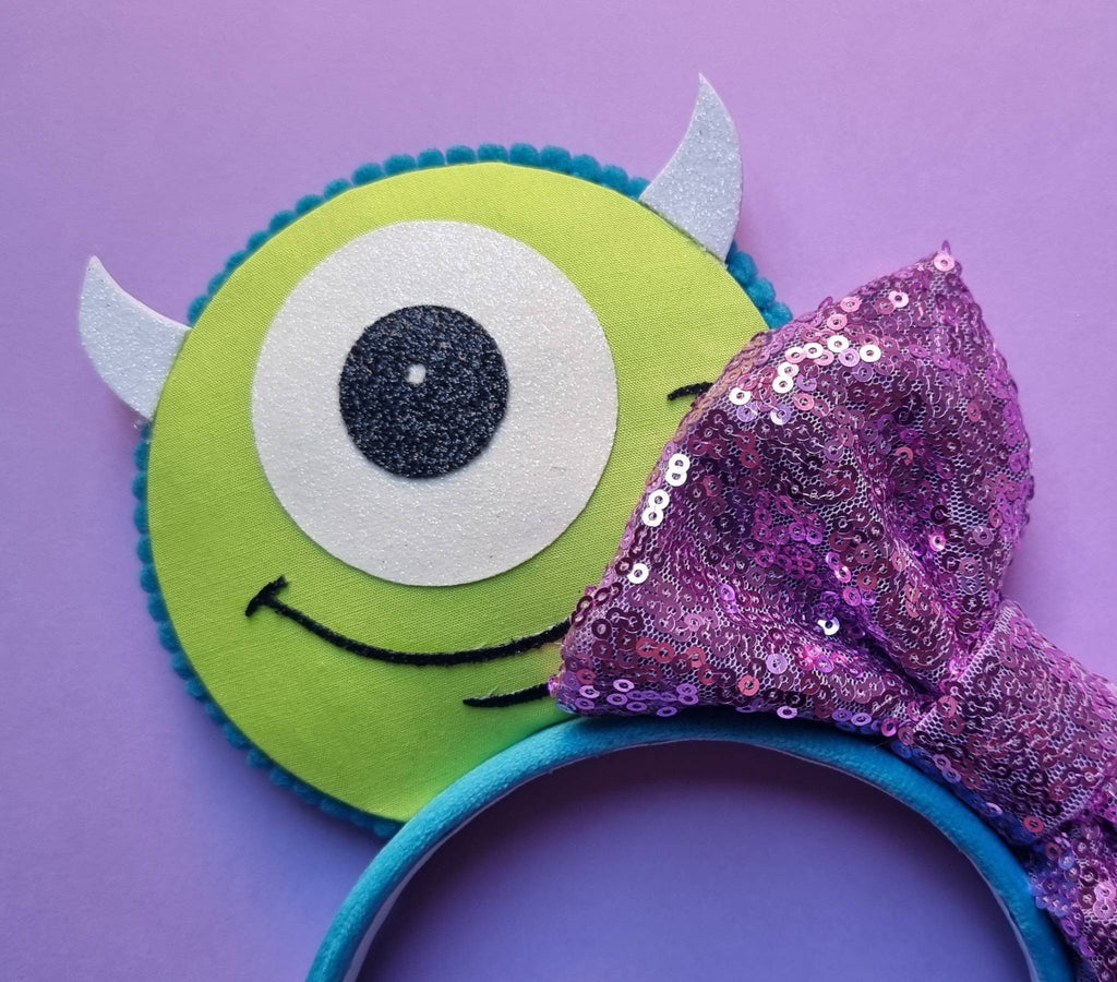 Monsters inc - mouse ears headband