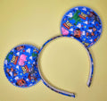 Toy story print - mouse ears headband