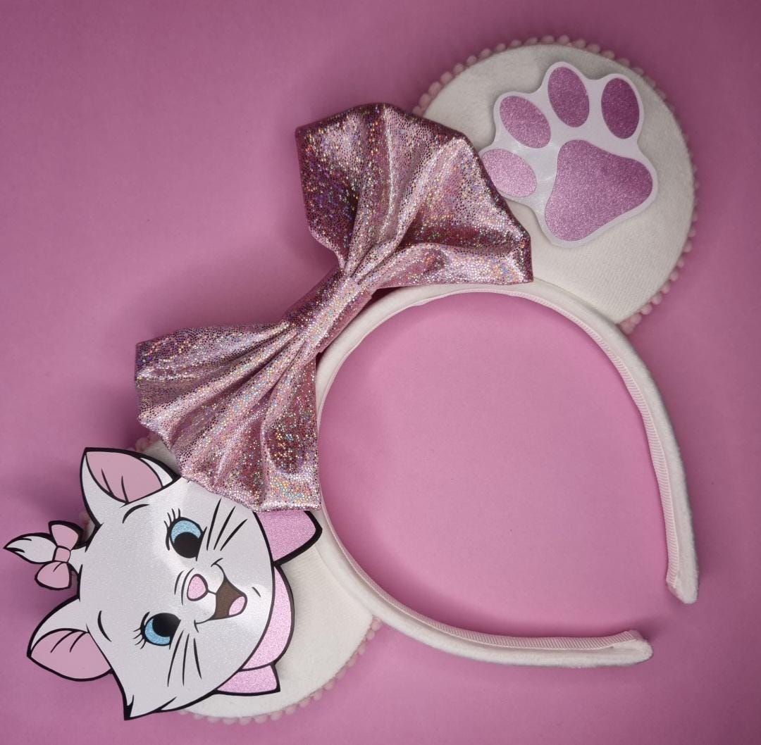 Marie cat - mouse ears headband