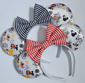 Best cruise ever print fabric - mouse ears headband
