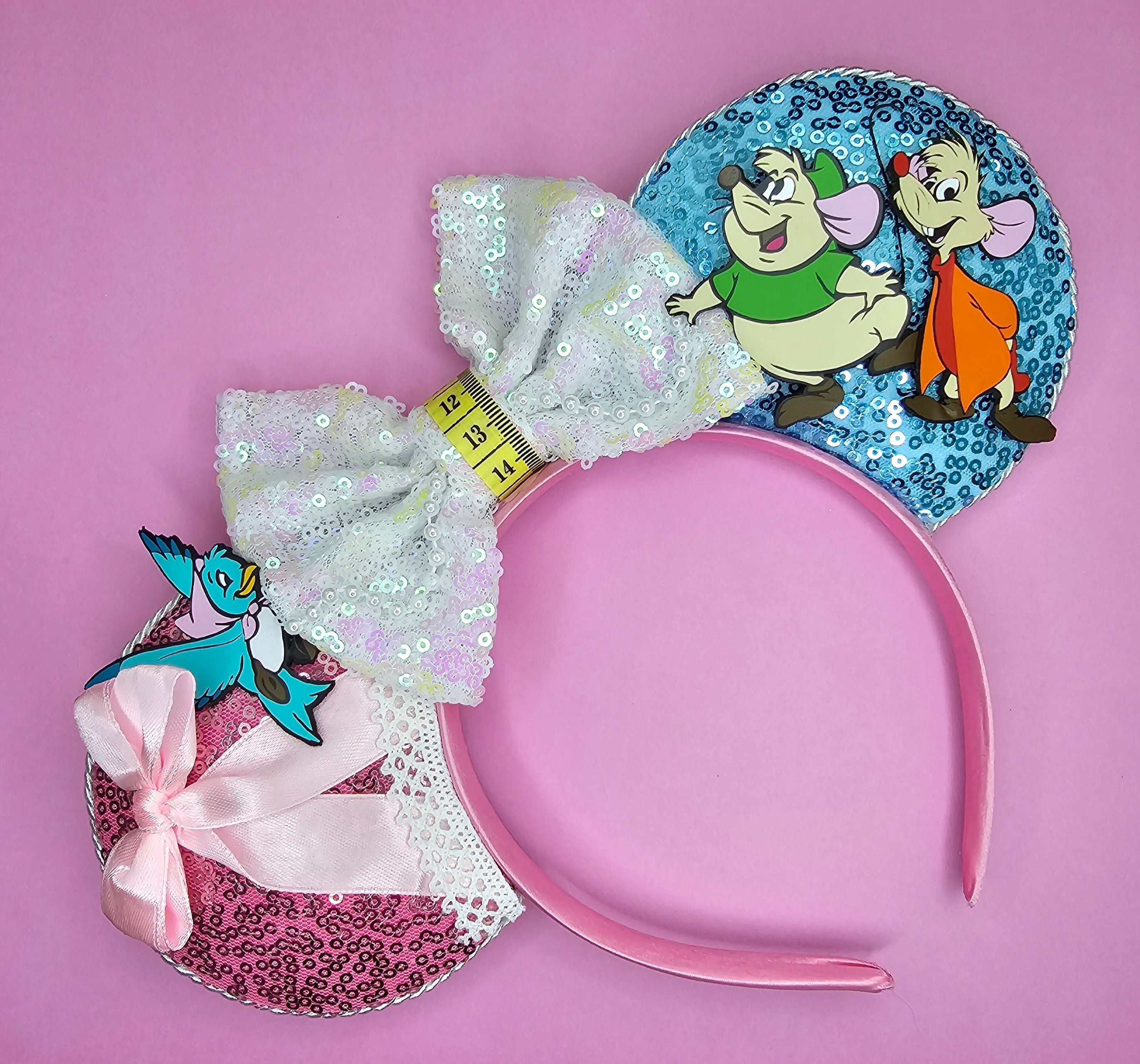 Cinderella/Gus & Jaq - mouse ears headband