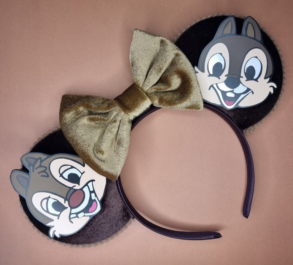 Chip and Dale - mouse ears headband