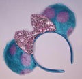 Monsters inc sully - mouse ears headband