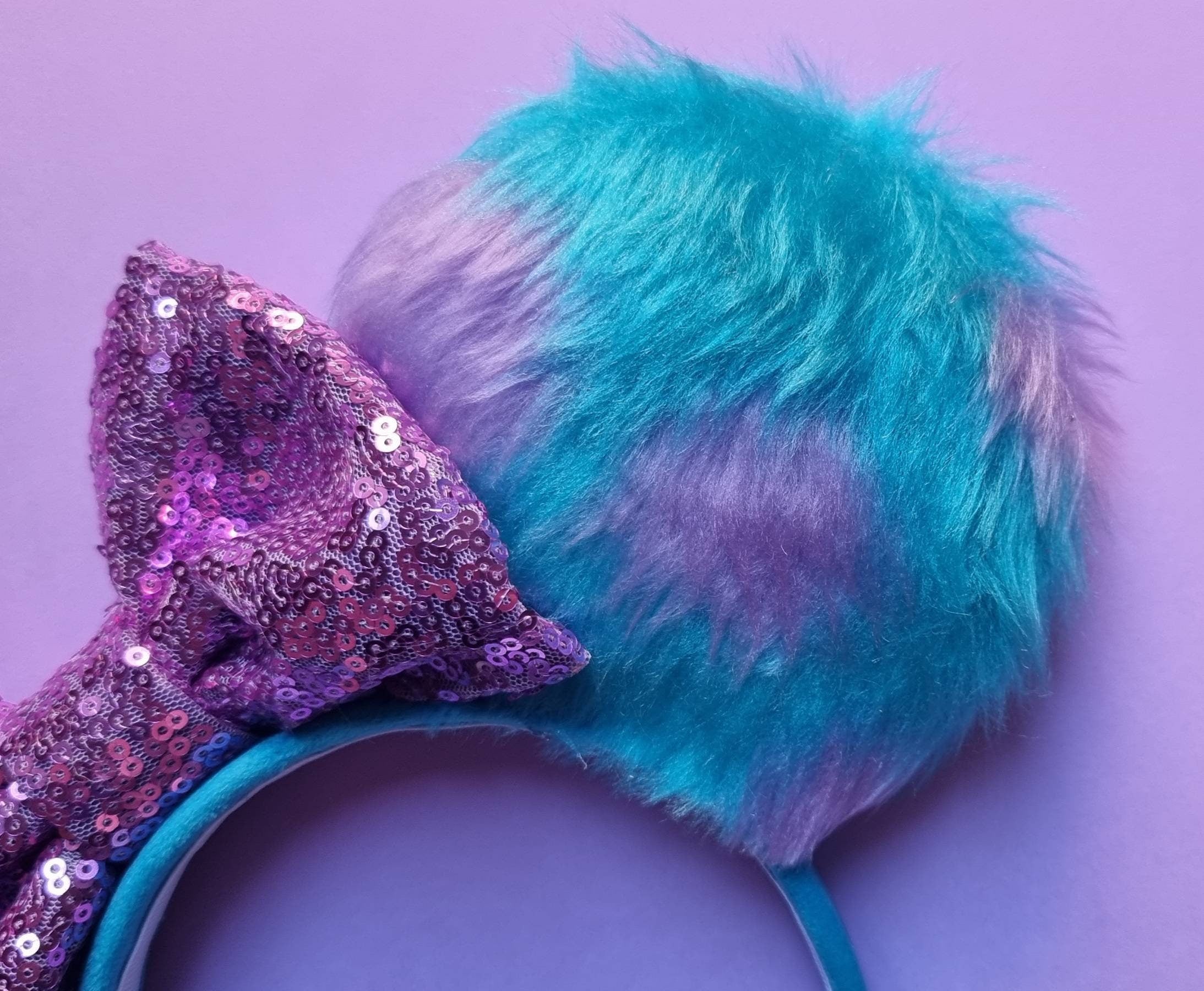 Monsters inc - mouse ears headband