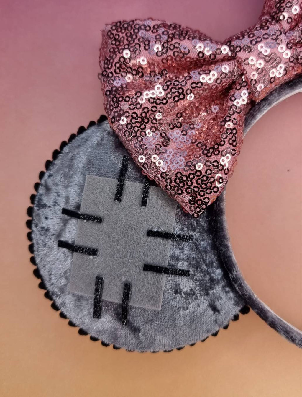 Eeyore inspired - mouse ears headband