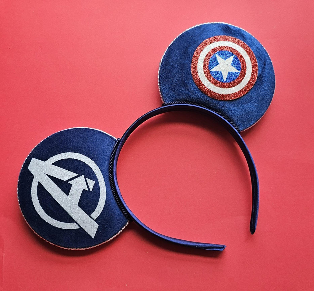 Captain America - mouse ears headband