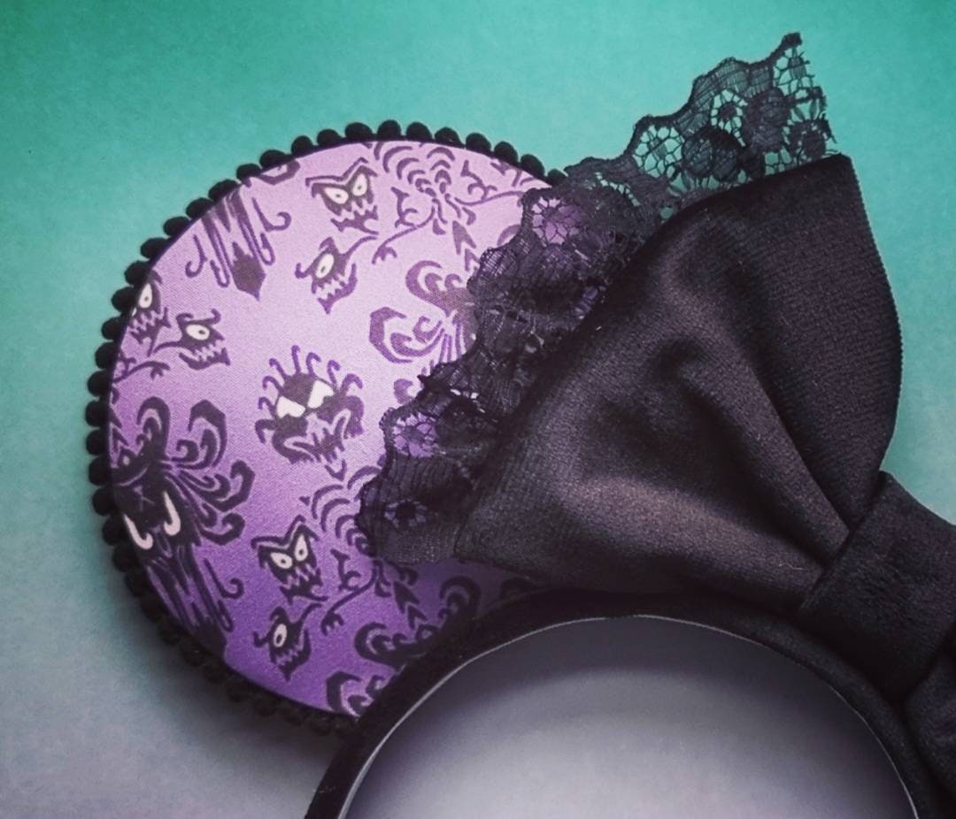 Haunted mansion/phantom manor - mouse ears headband
