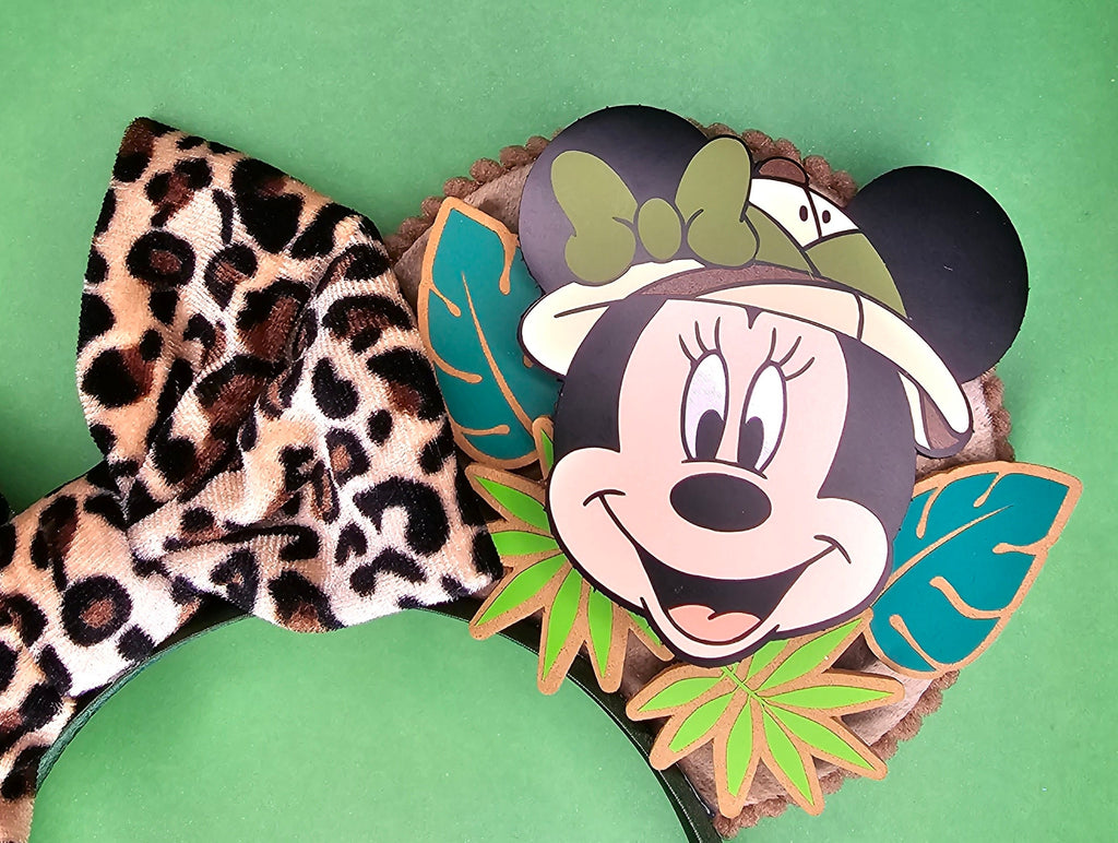 Safari Mickey & Minnie ears