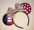 Mickey and Minnie - mouse ears headband