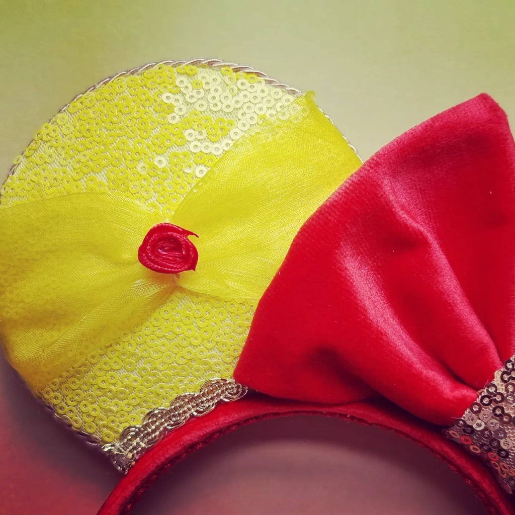Beauty & the beast - mouse ears headband