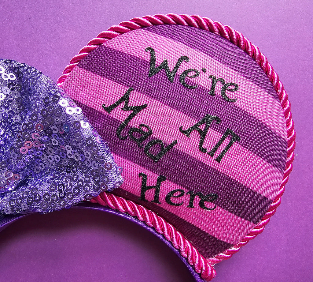 Cheshire cat - mouse ears headband