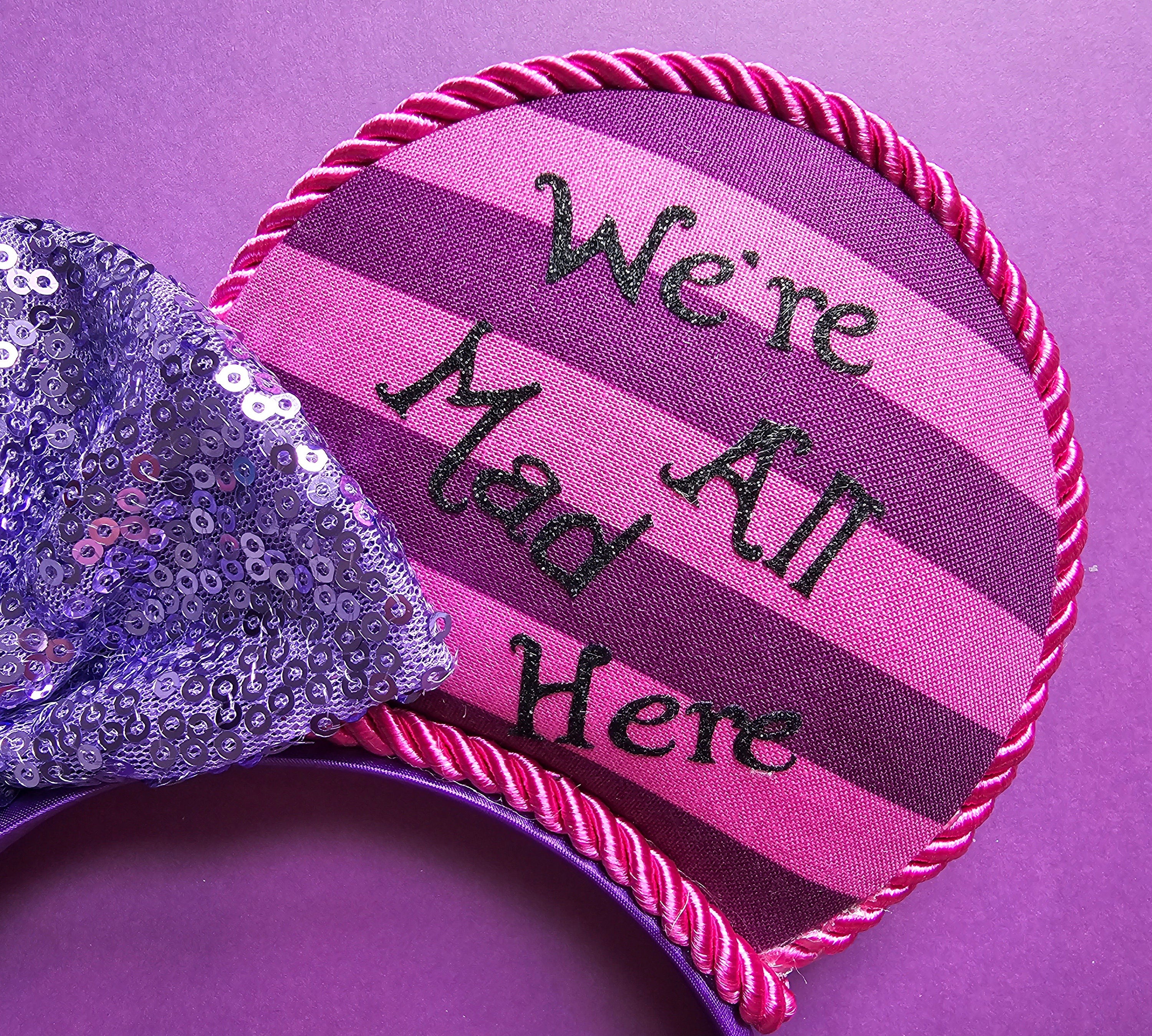 Cheshire cat - mouse ears headband
