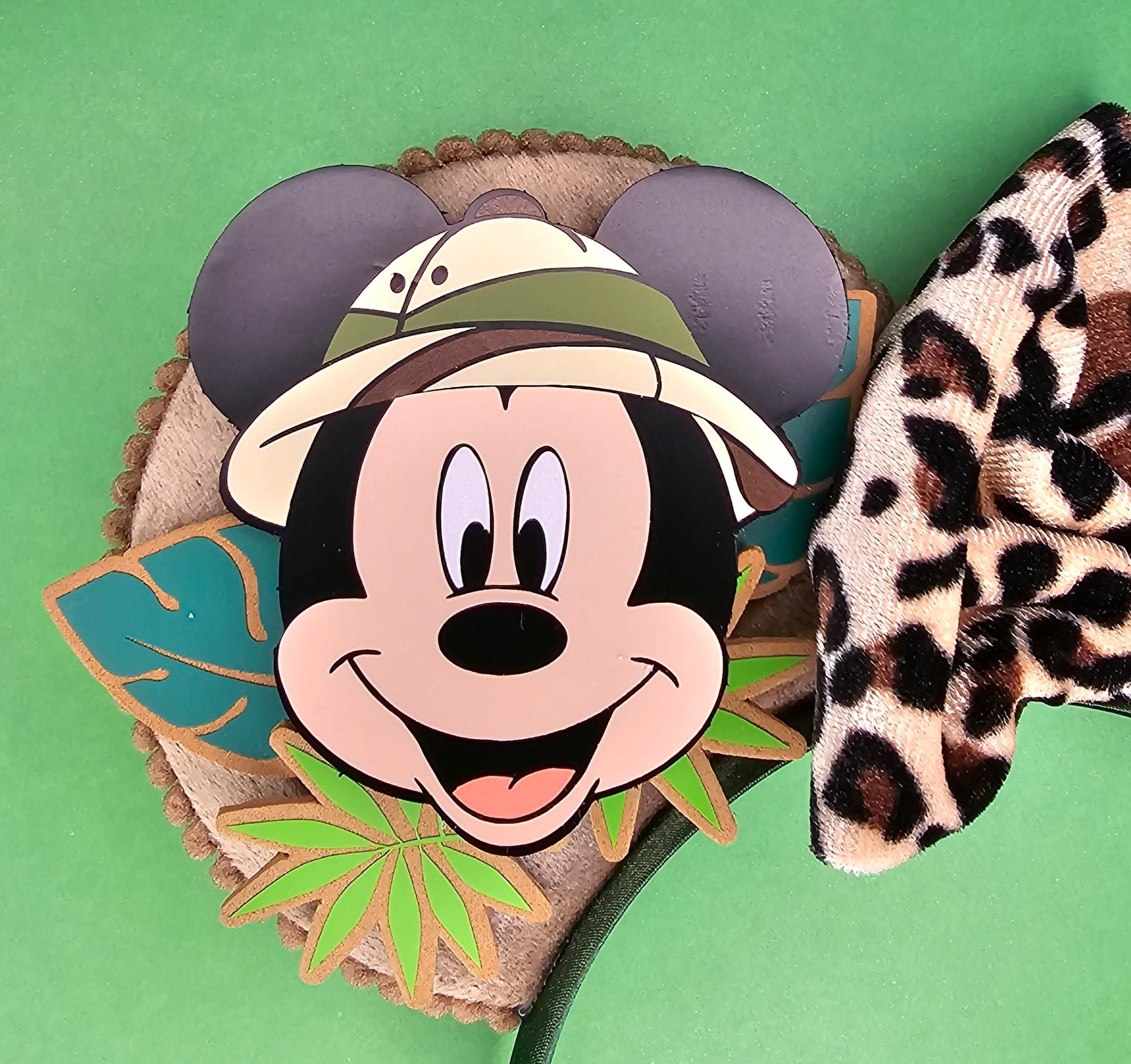 Safari Mickey & Minnie ears