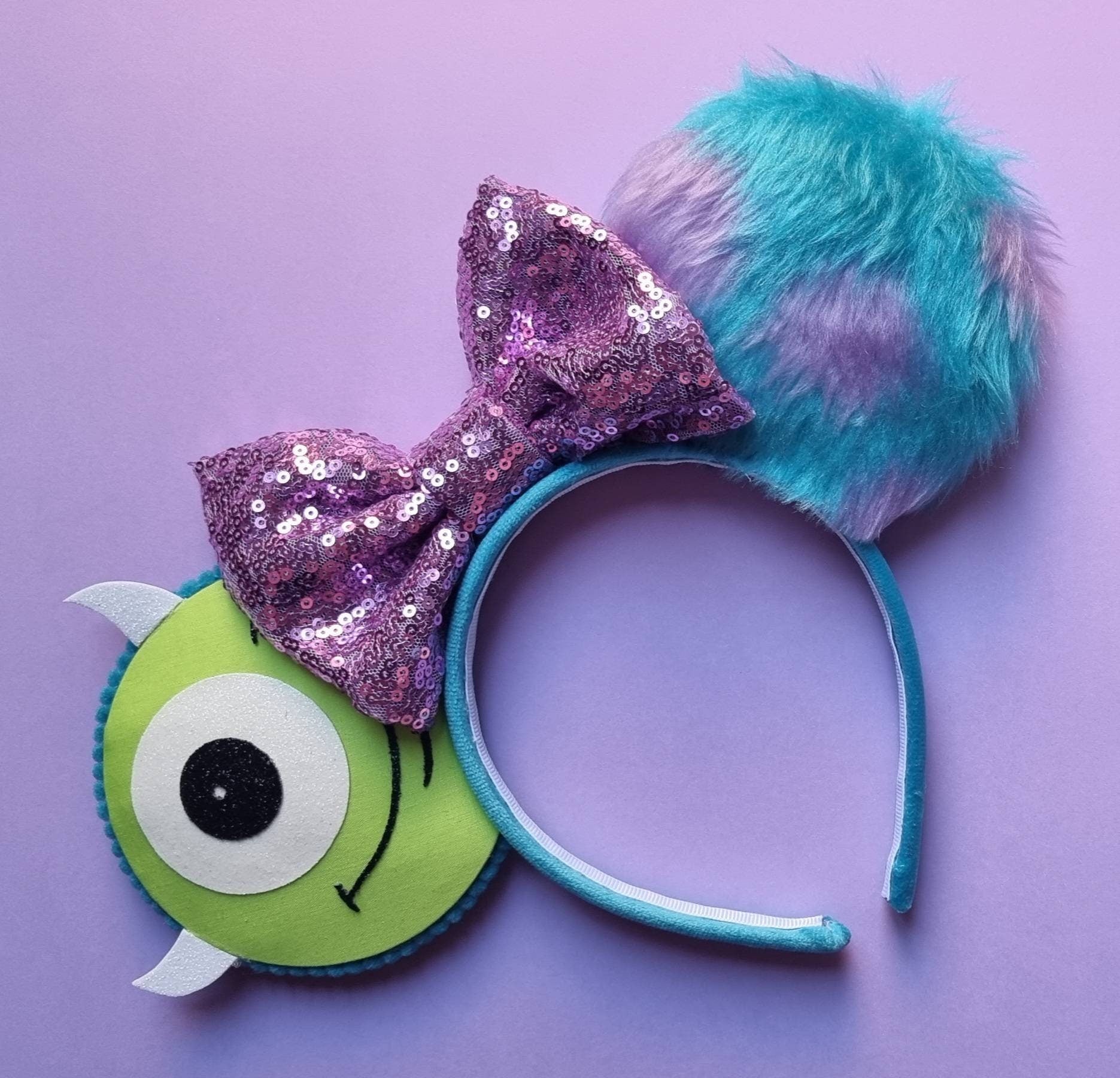 Monsters inc - mouse ears headband