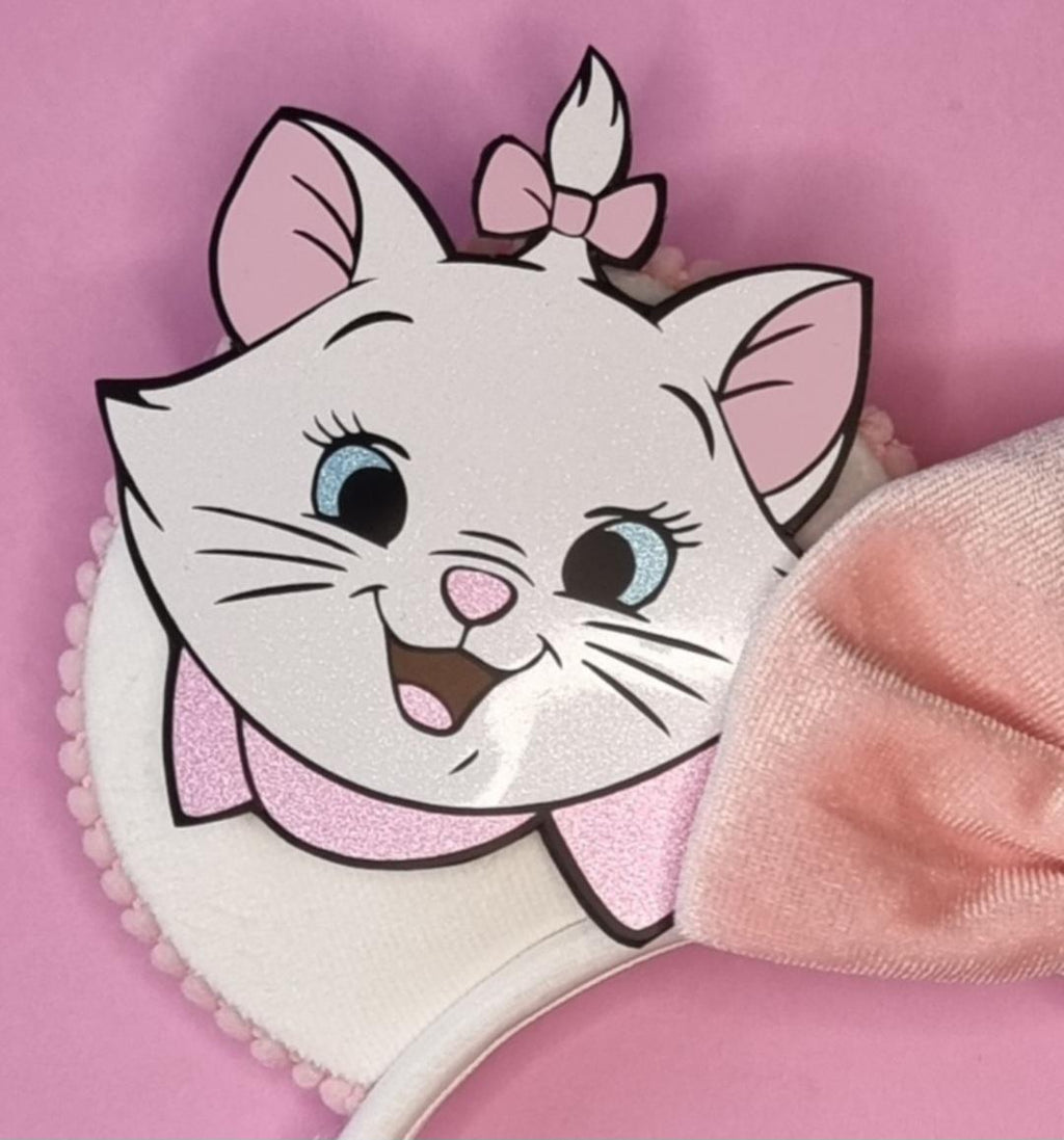 Marie cat - mouse ears headband