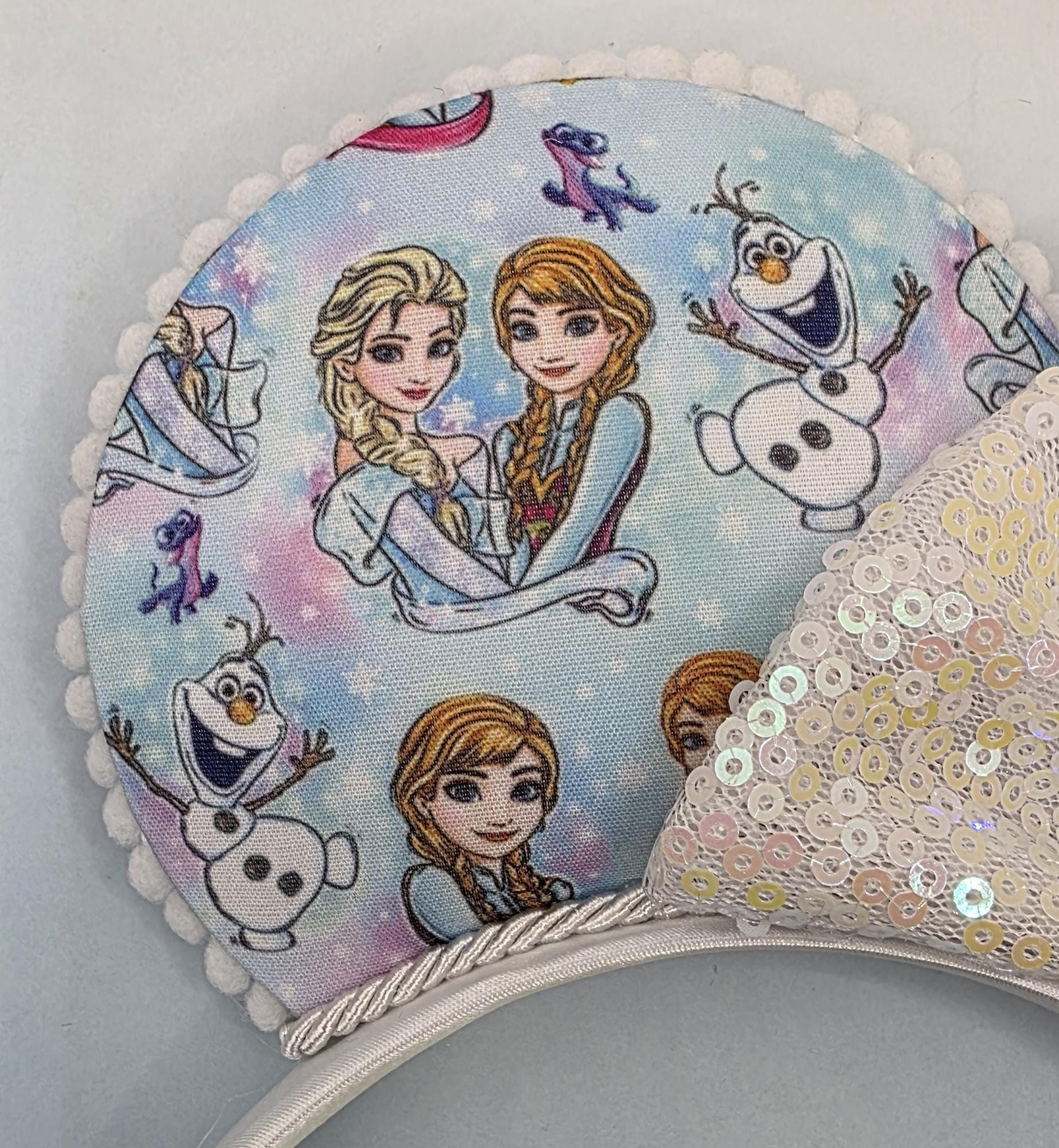 Elsa and Anna print ears