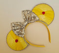 Belle sequin - mouse ears headband