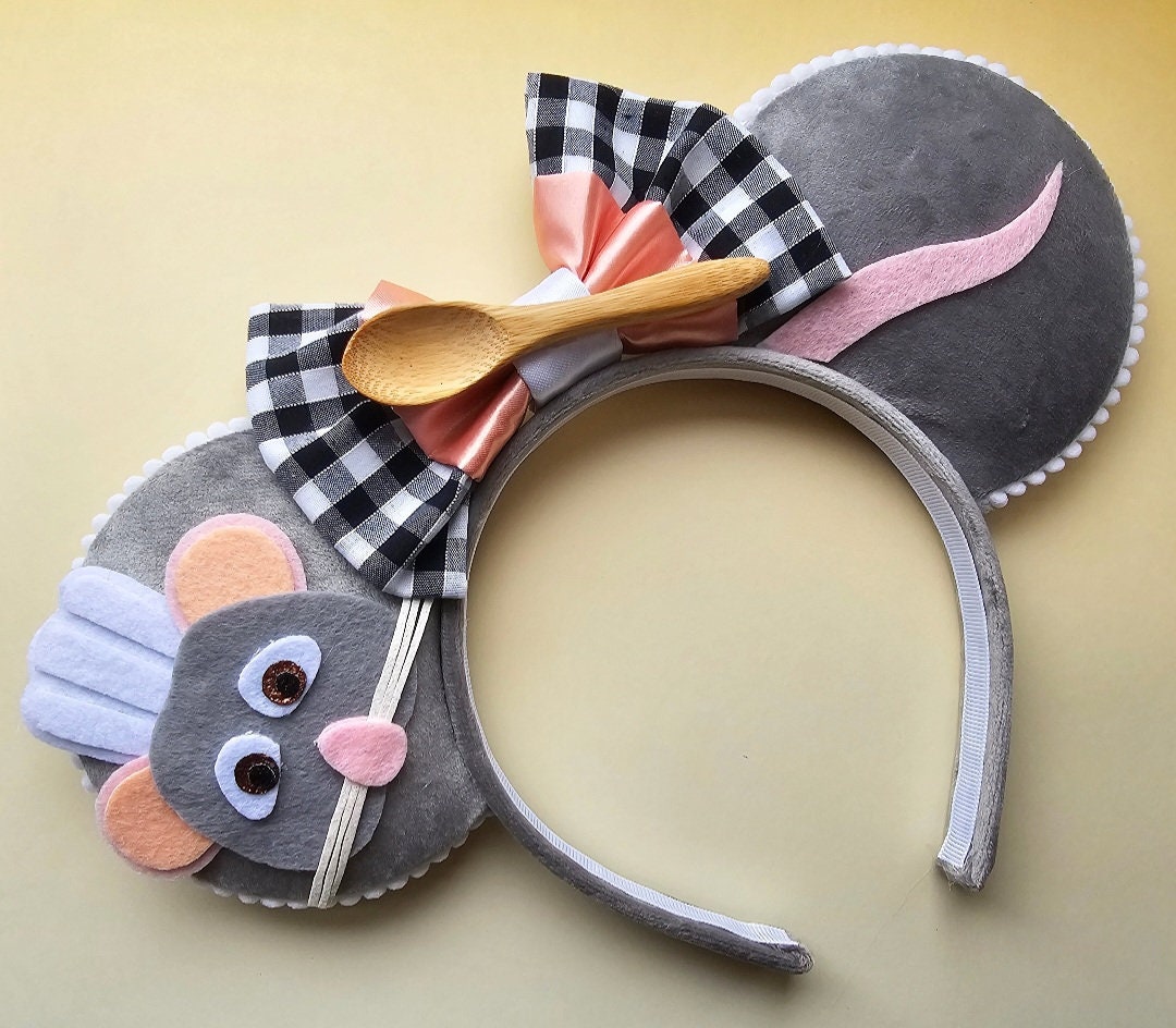 Ratatouille mouse ears headband