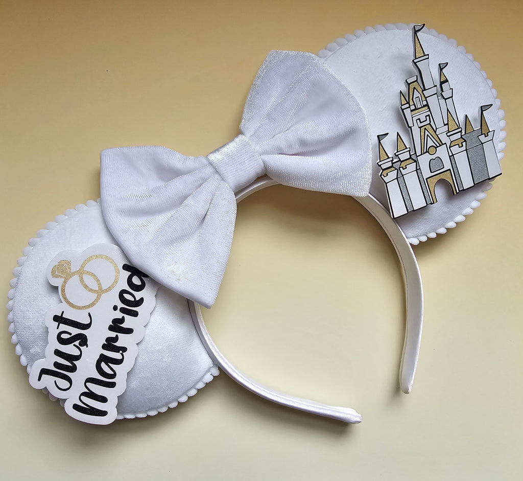 Bride/wedding - mouse ears headband