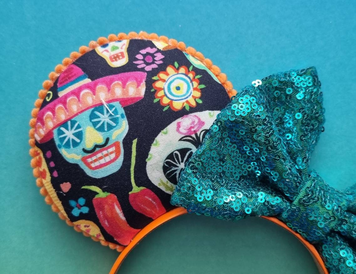 Day of the dead/coco ears