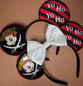 Pirate character mouse ears headband