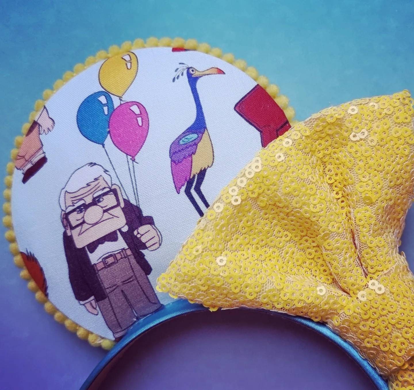 Adventure is out there/Up ears - mouse ears headband