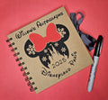 Disney personalised autograph book