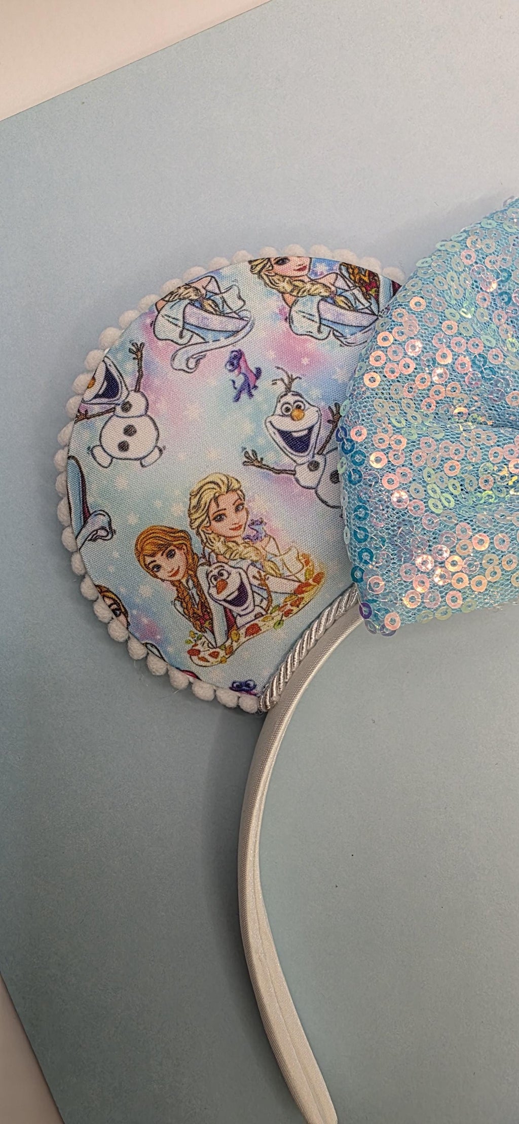 Elsa and Anna print ears