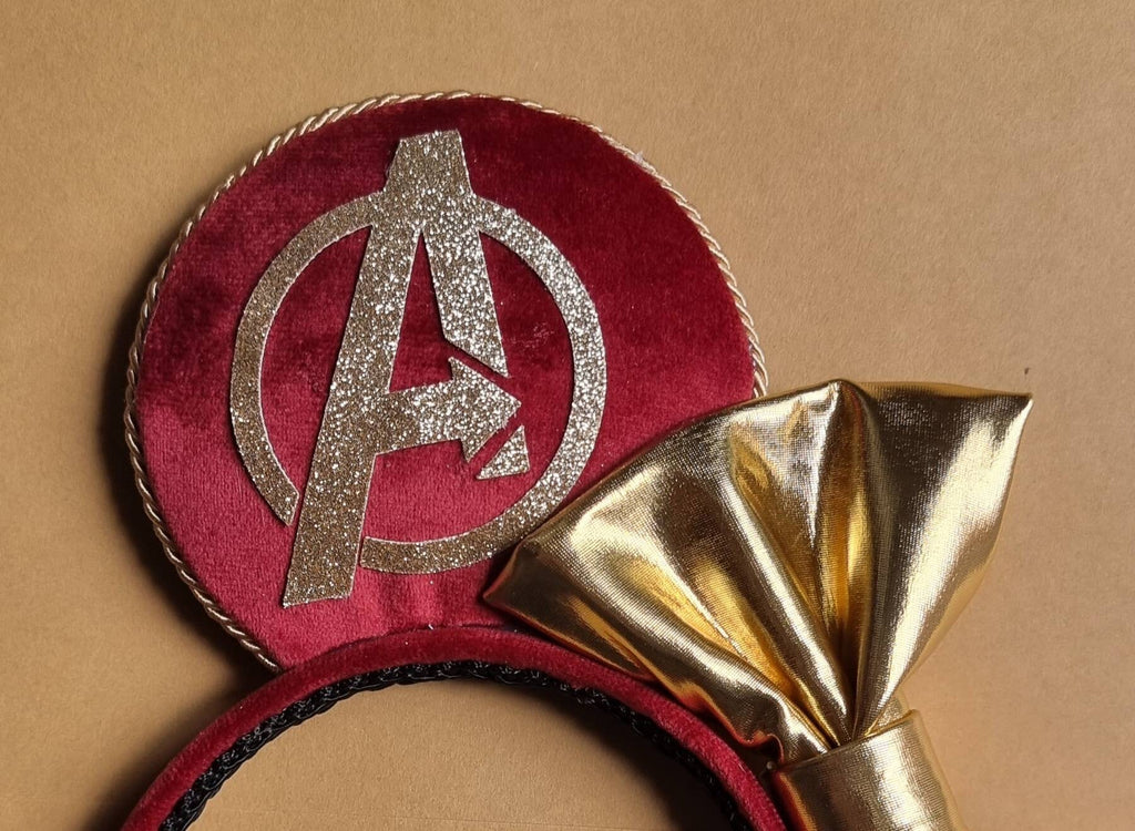Iron man - mouse ears headband