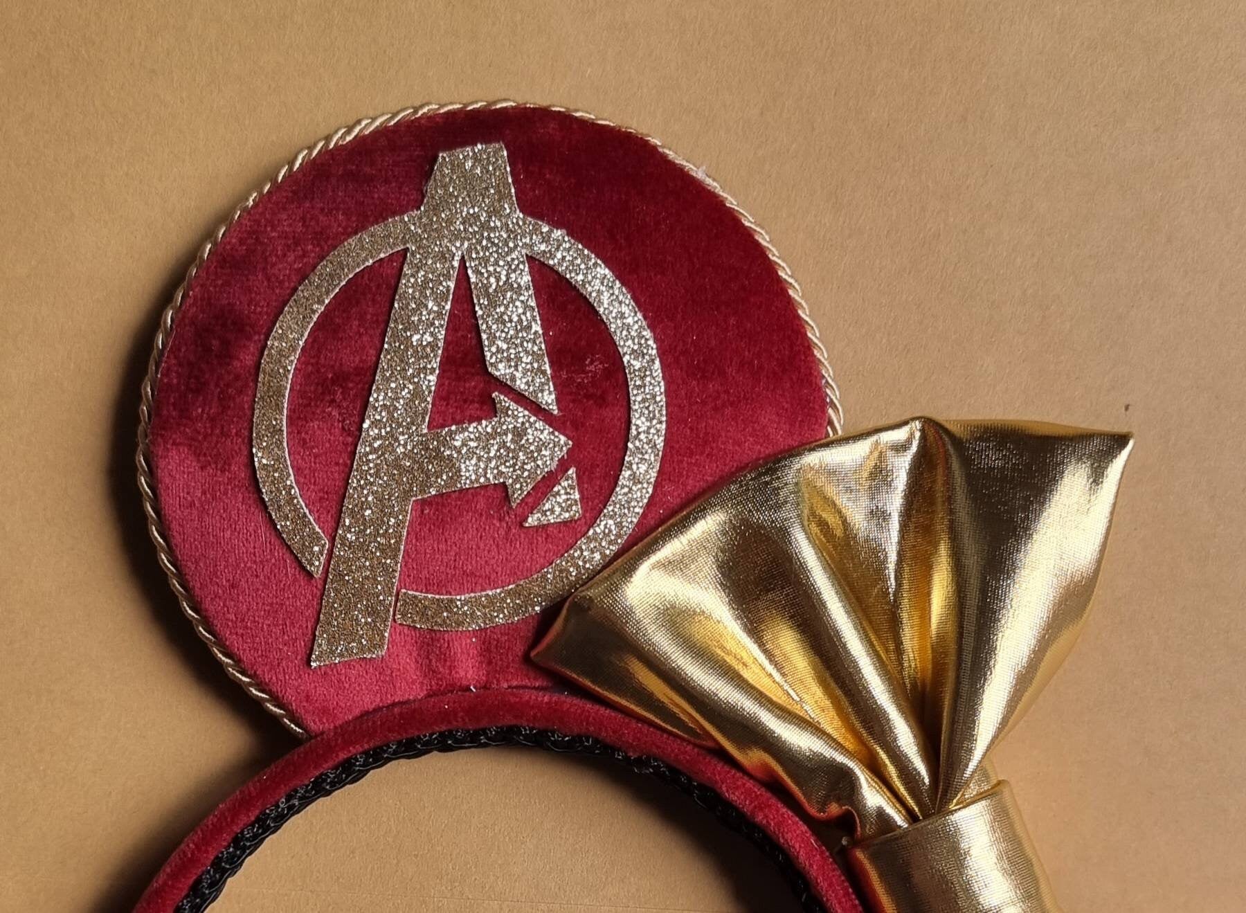 Iron man - mouse ears headband