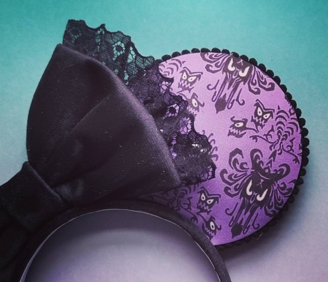 Haunted mansion/phantom manor - mouse ears headband